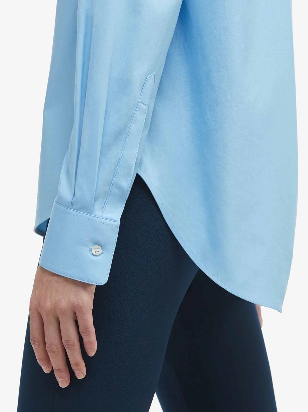Shop Wardrobe.nyc Hidden Button Shirt