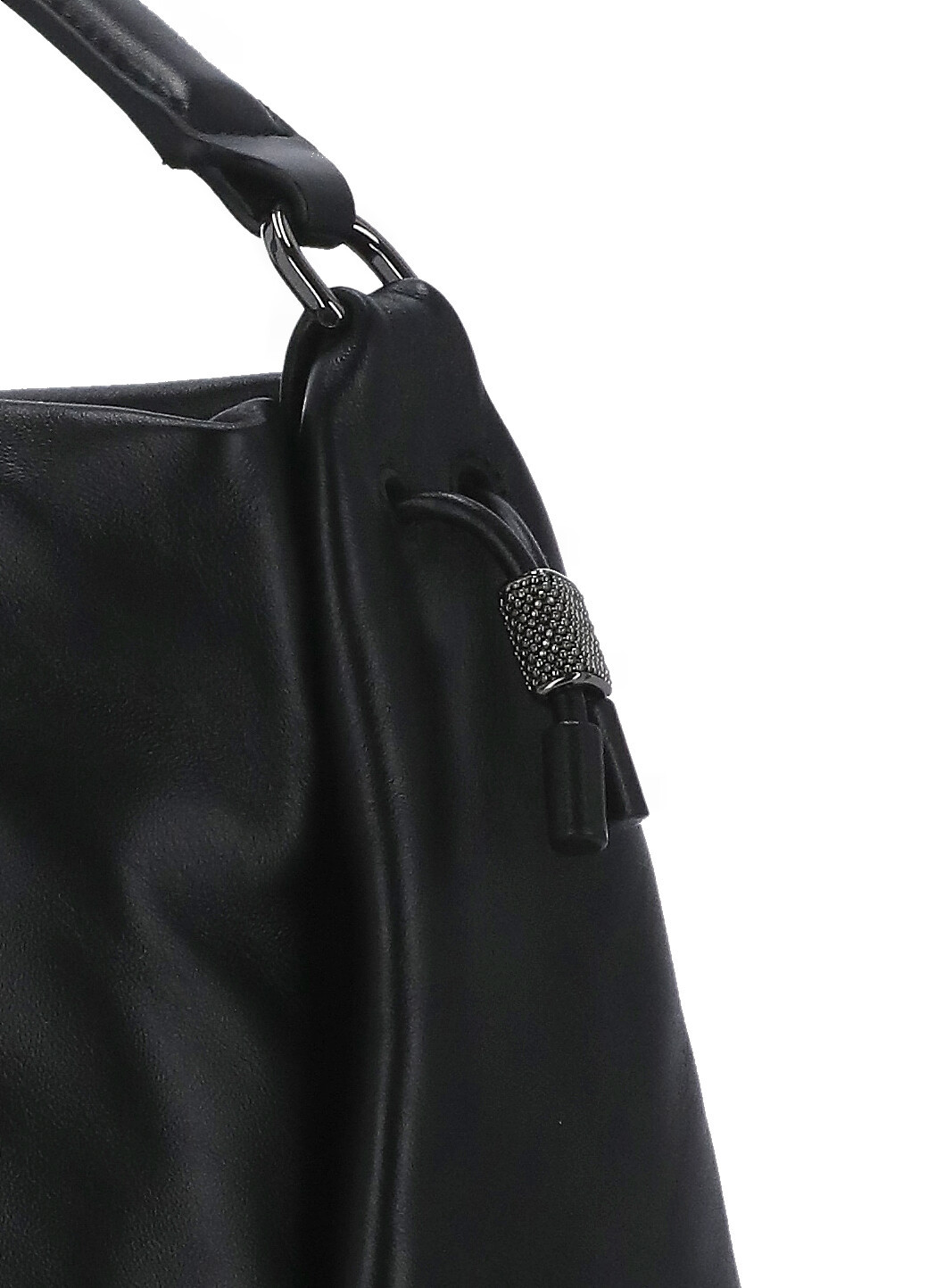 Brunello Cucinelli Drawstring Tote Bag In Black