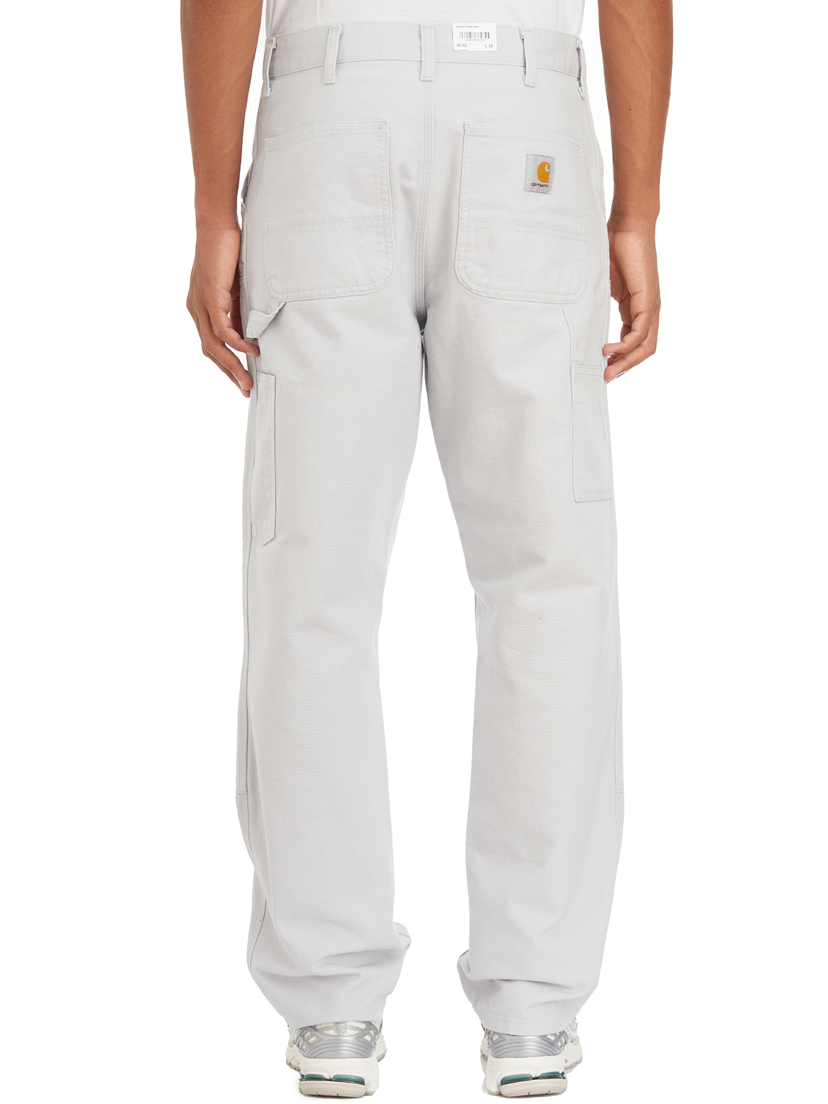 Carhartt Straight Leg Trousers Pockets Loops In White