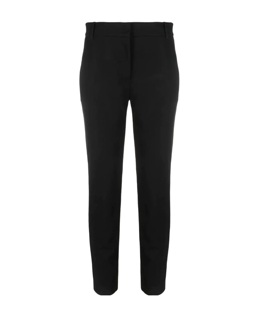 Shop Pinko Straight-leg Tailored Trousers In Black