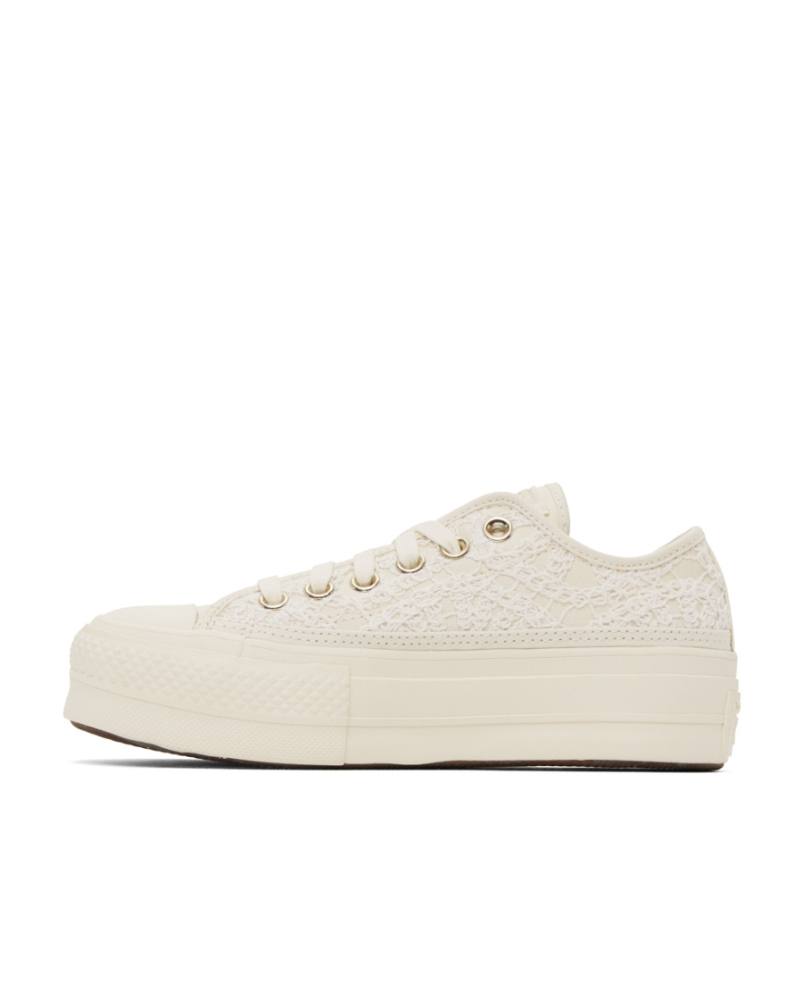 Converse Chuck 70 All Star Lift Casual Sneakers In White