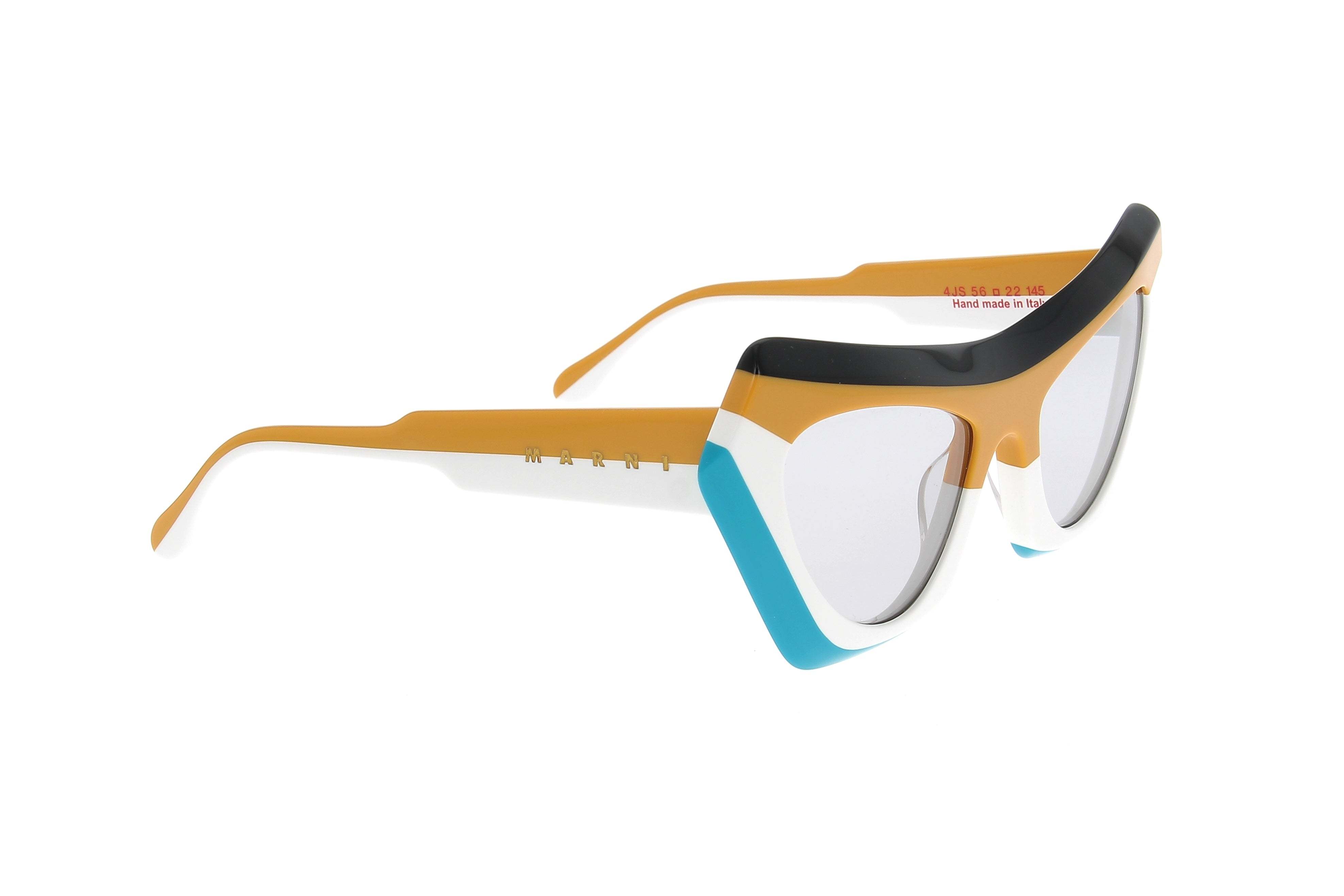 Marni Logo Sunglasses In White