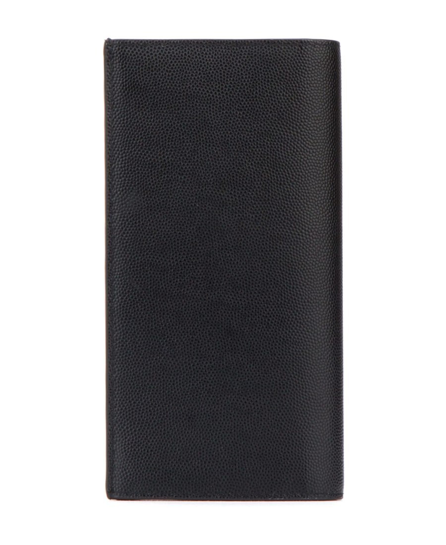 Saint Laurent Men's Continental Wallet In Black
