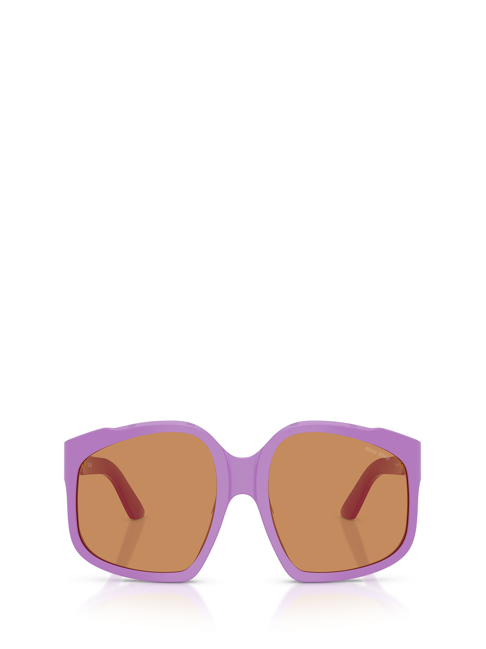 Miu Miu Full Frame Sunglasses In Purple
