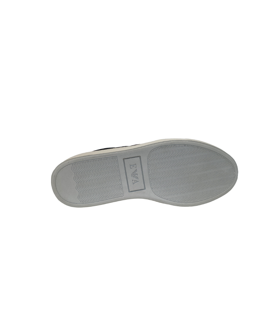 Emporio Armani Logo Casual Sports Shoes In Multicolor