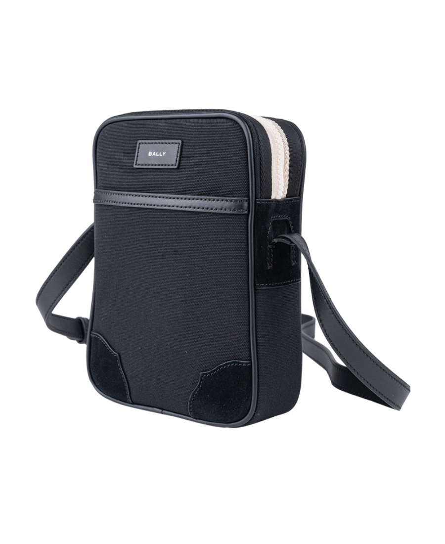 Bally Logo Logo Satchel Bag In Black