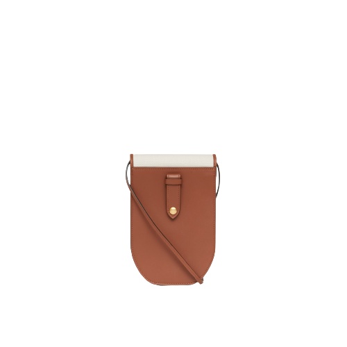 Burberry Logo-print Panelled Belt Bag In Brown