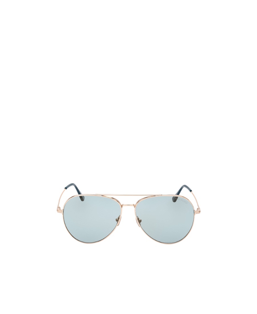 Tom Ford Eyewear Aviator Sunglasses In Green