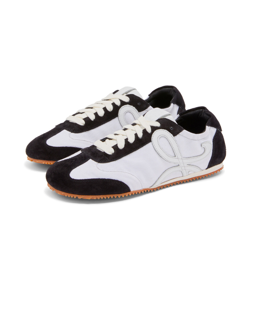 Loewe Monogram Two-tone Leather Sneakers