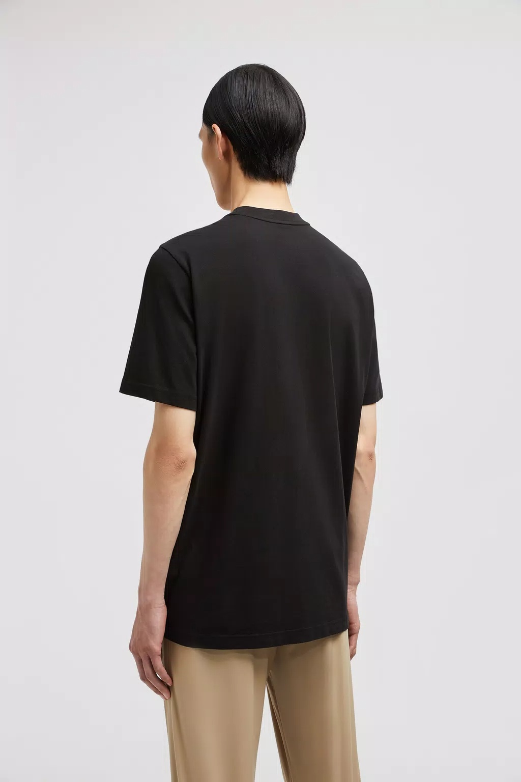 Moncler Ss T-shirt Box In Black