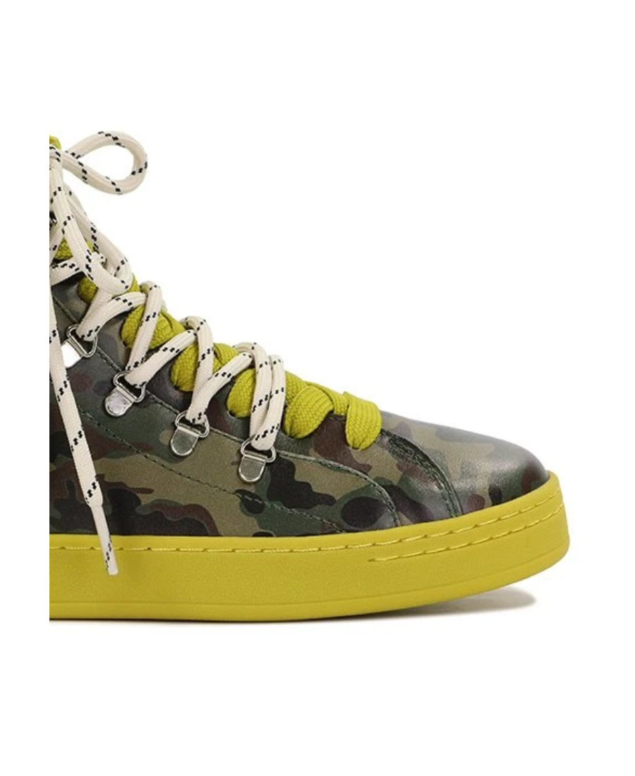 Dolce & Gabbana High-top Leisure Sneakers In Black