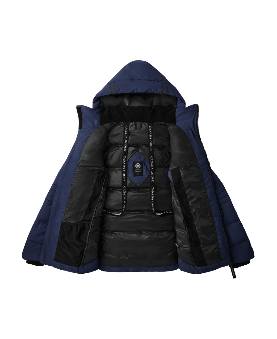 Canada Goose Strap Padded Jacket In Black