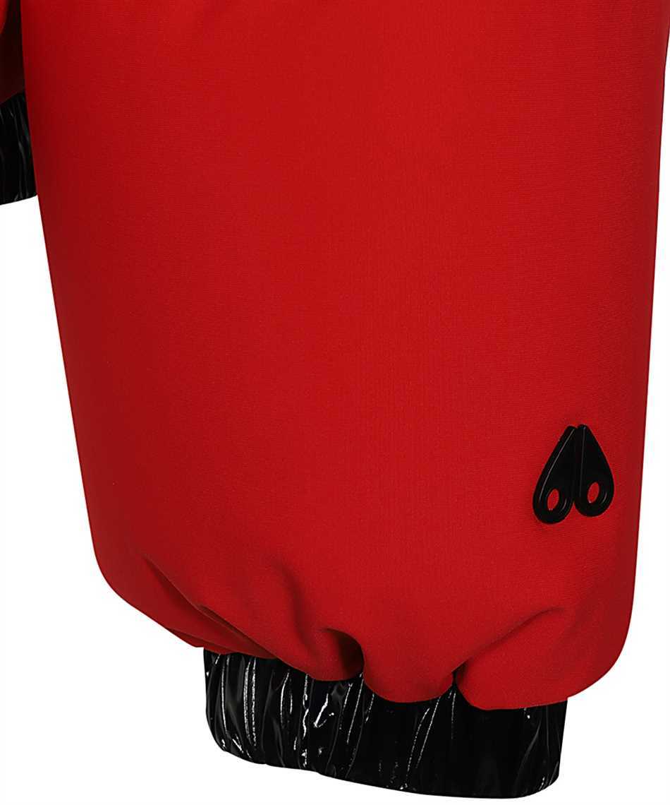 Moose Knuckles Long-sleeved Cotton Suit In Red