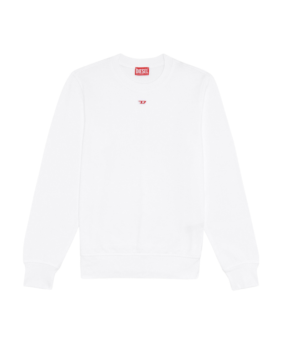 Diesel Long-sleeved Sweater In White