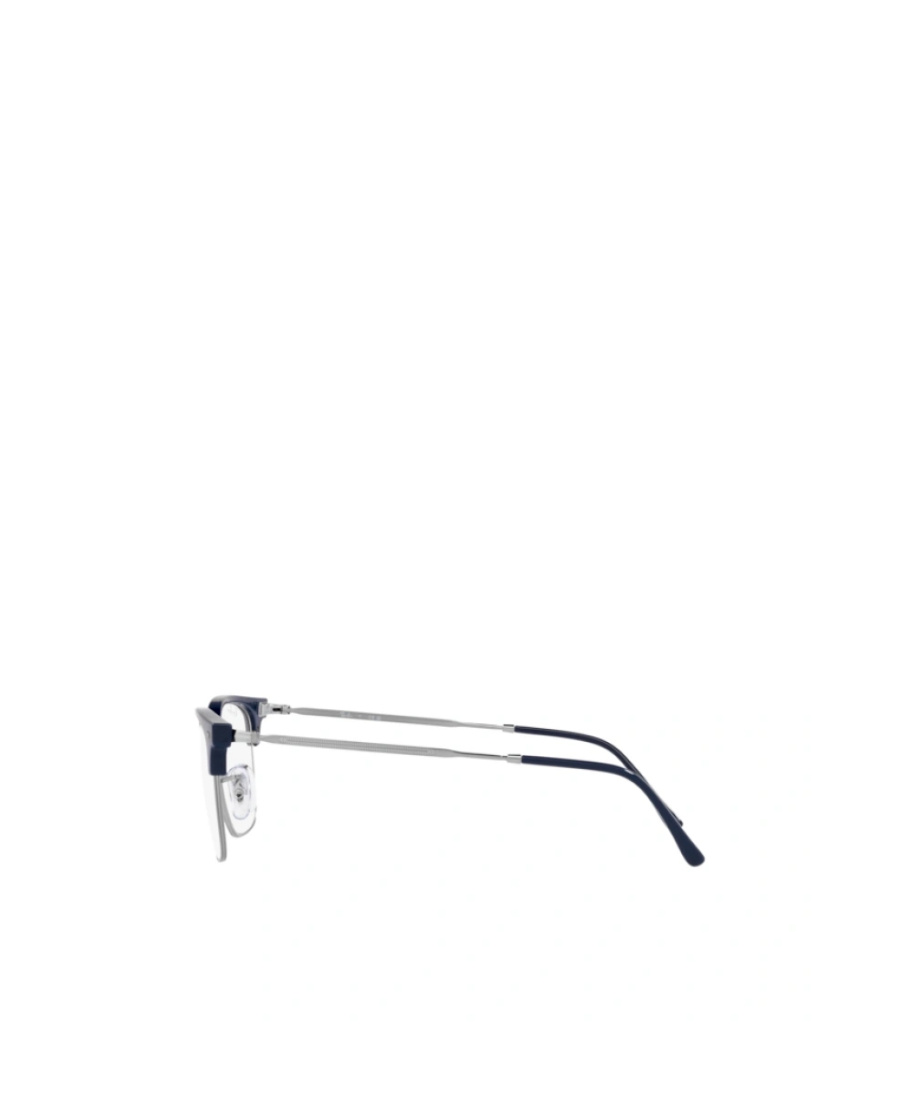 Ray Ban Ray-ban Rx3716vm Clubmaster Metal Optics Unisex Square Eyeglasses In Gray