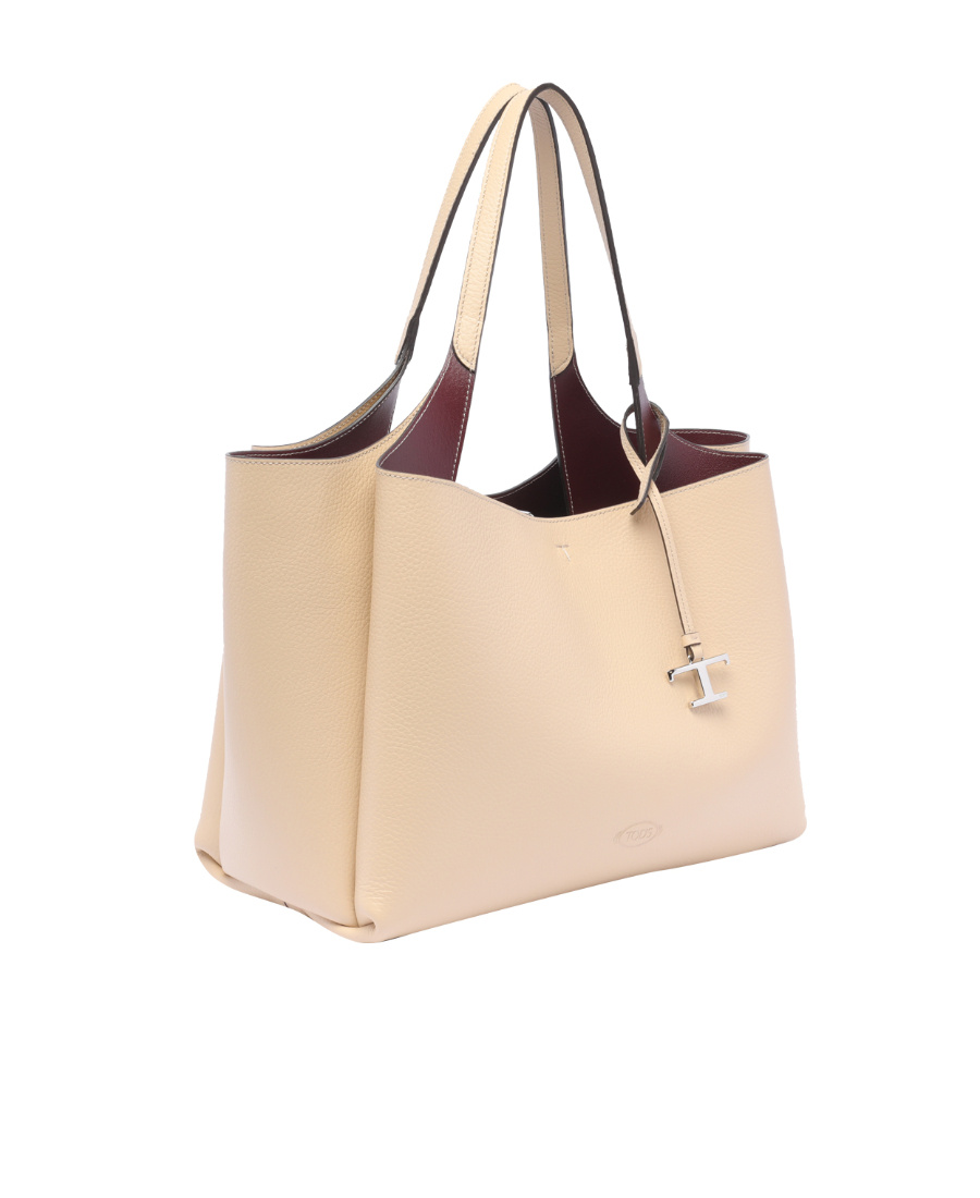 TOD'S MEDIUM LEATHER TOTE BAG