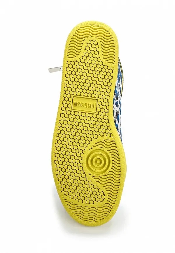 Just Cavalli High-top Leisure Sneakers In Multicolor