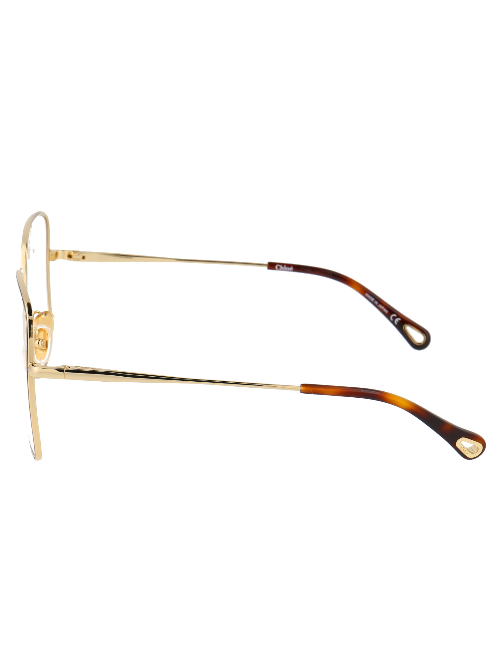 Chloé Oversize-frame Glasses In Nude