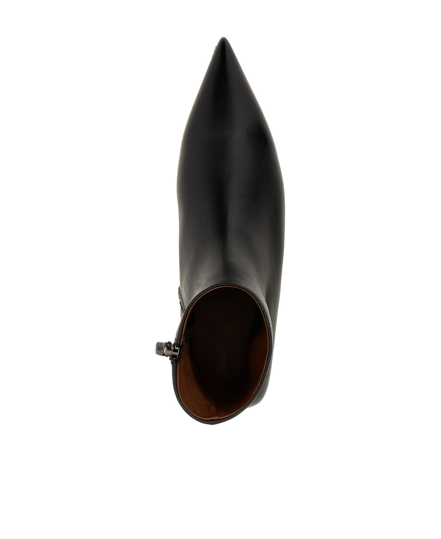 Marsèll Flat Leather Boots In Black