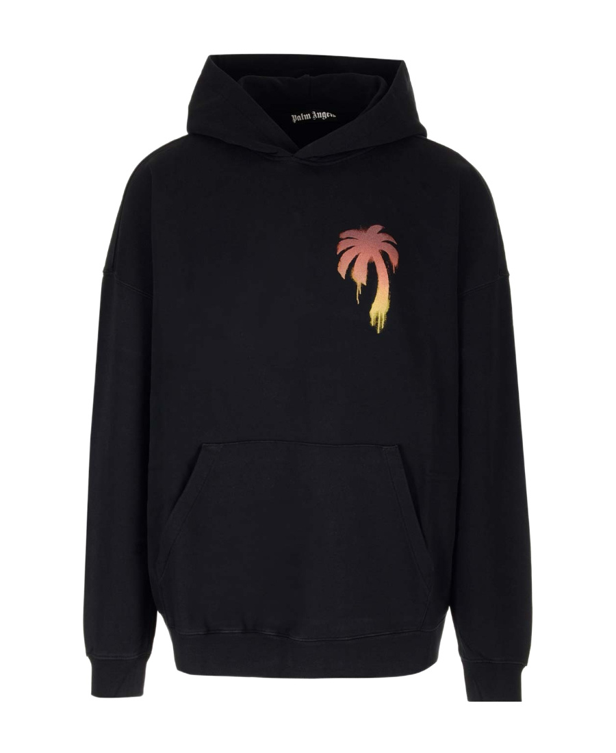 PALM ANGELS I LOVE PA COTTON HOODIE 