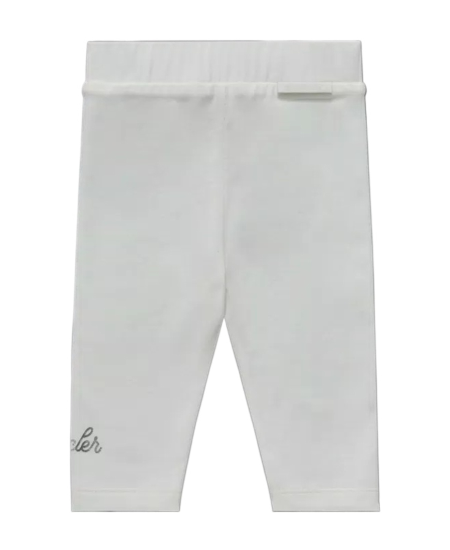 Moncler Logo Leggings White In White