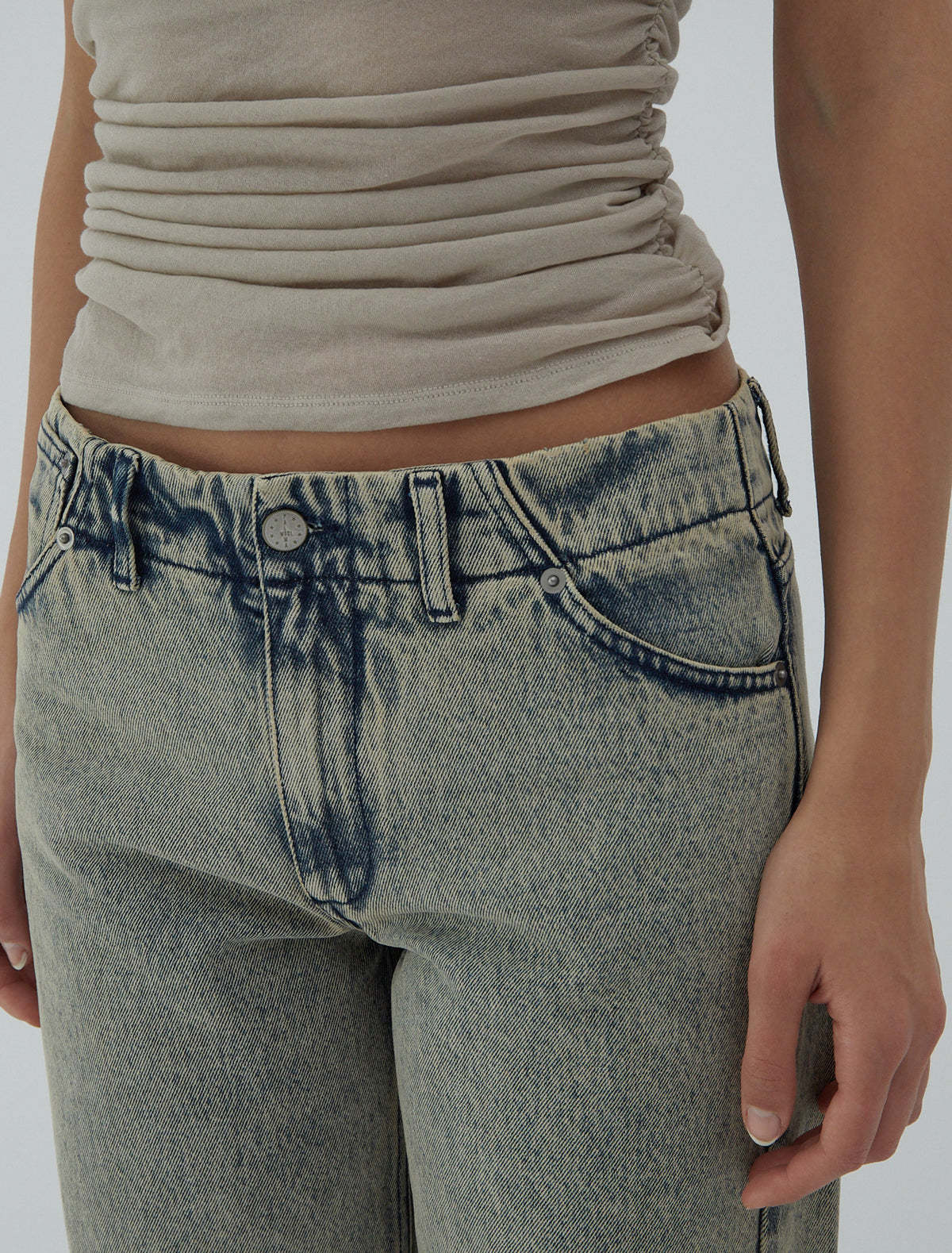 Paloma Wool Button-fastening Jeans