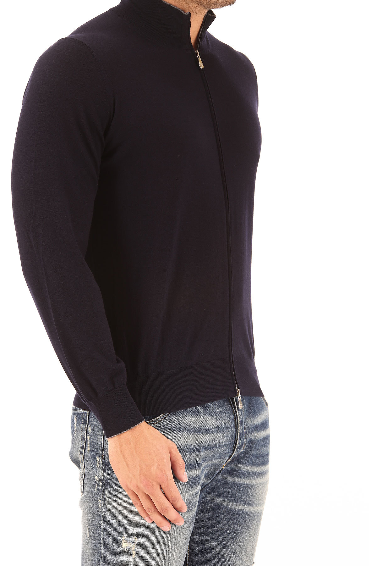 Brunello Cucinelli Zipped Sweatshirt In Black