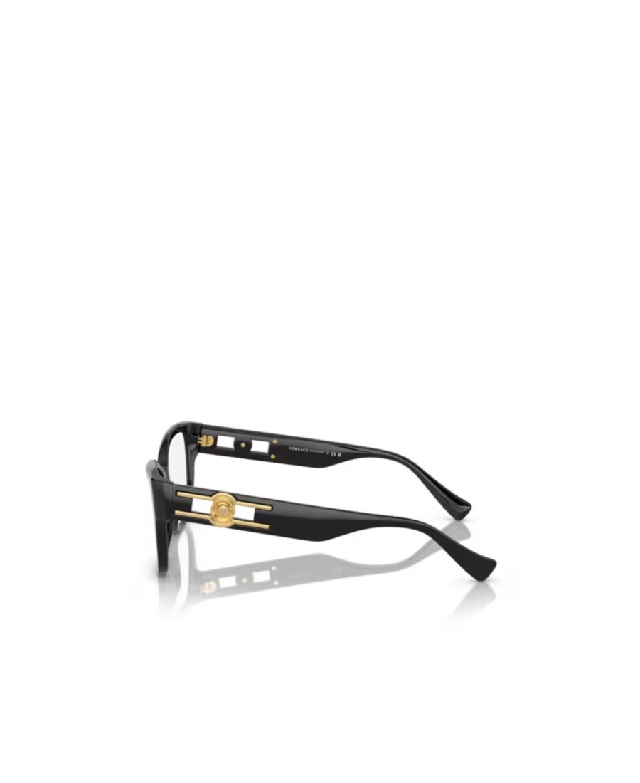 Versace Logo Flat Light Mirror In Black