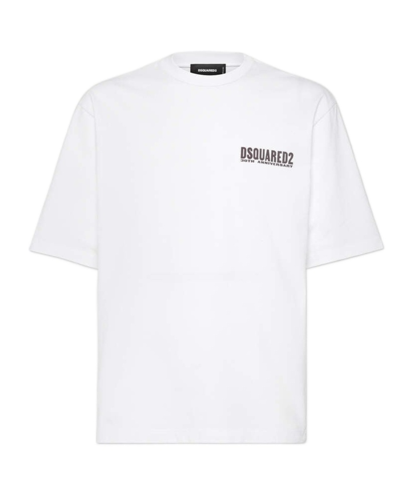 Dsquared2 T-shirt Mit Logo-print In White