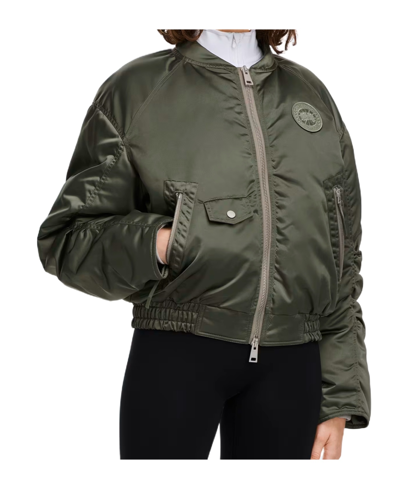 Canada Goose Jade Bomber In Green