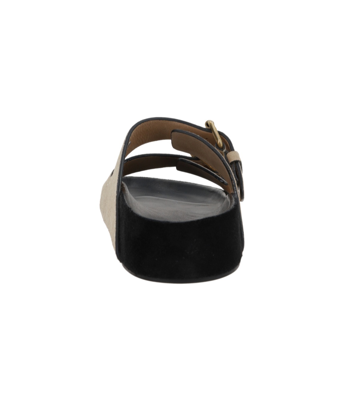 Shop Isabel Marant Lennyo Slip-on Buckle Sandals In Nude