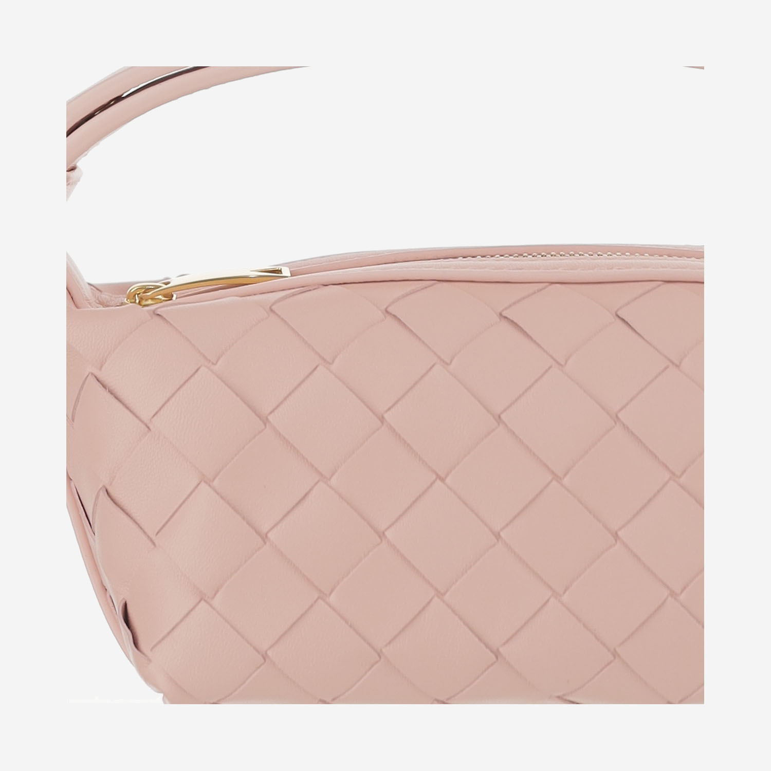 Bottega Veneta Wallace Handbag In Nude