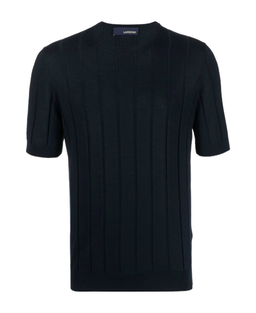 Lardini Ribbed-knit Cotton T-shirt