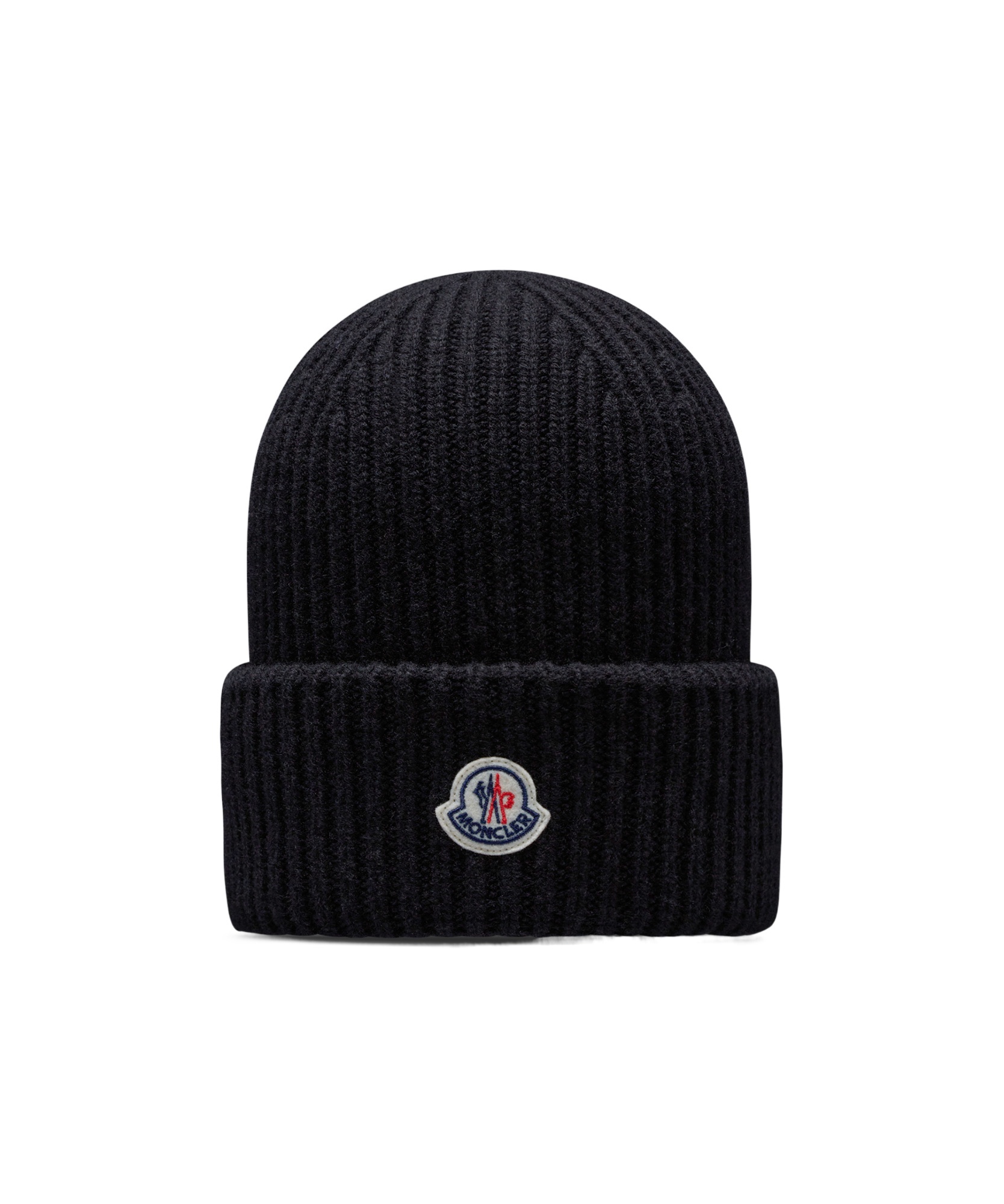 Moncler Logo Hat In Black