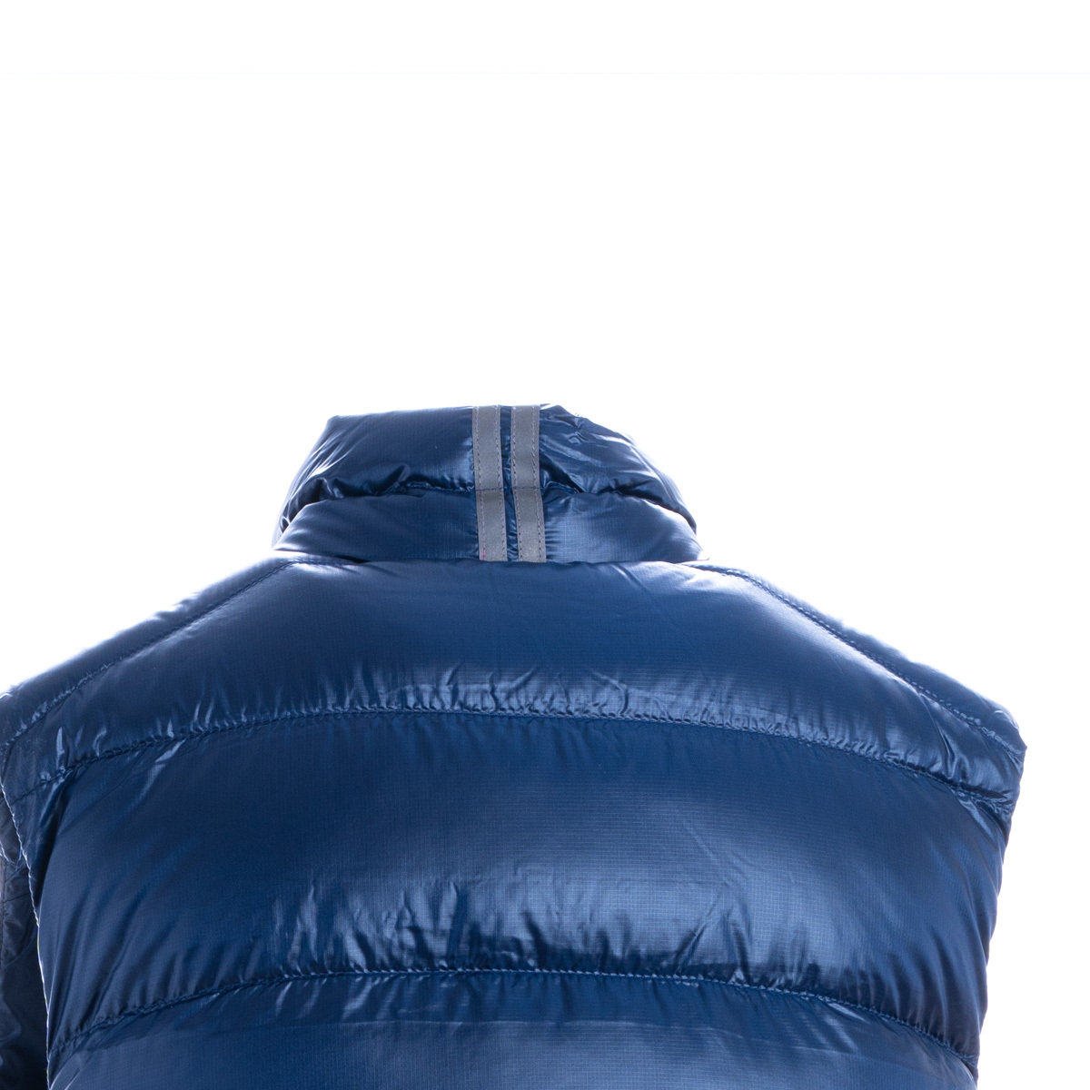 Shop Canada Goose Padded Zip-up Down Gilet In Blue