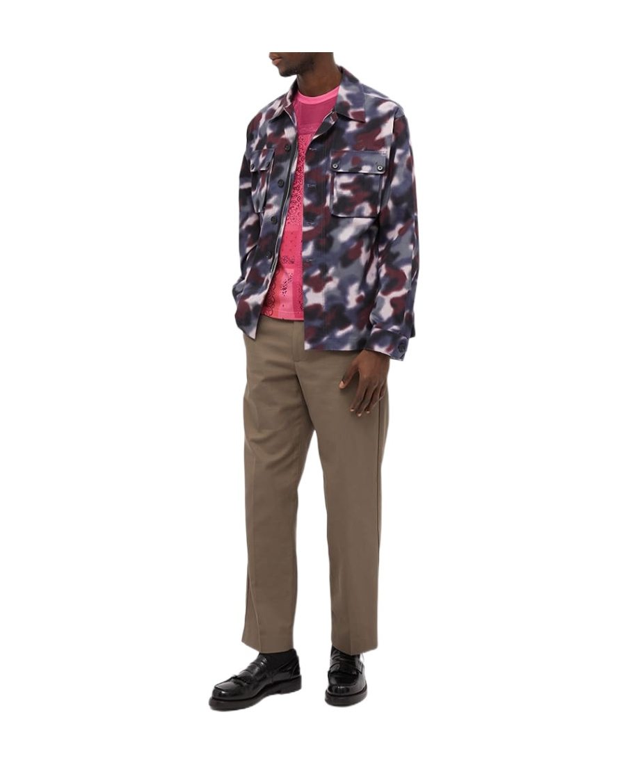 Kenzo Cloud Camo Printed Jacket In Multicolor