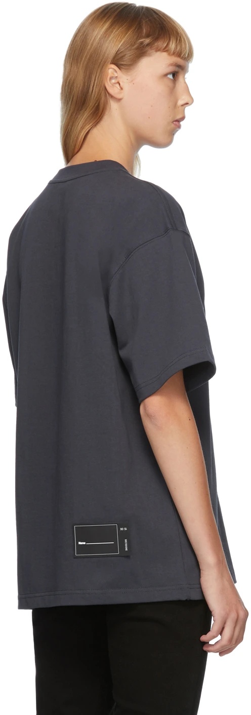 We11 Done Logo-print Cotton T-shirt In Black