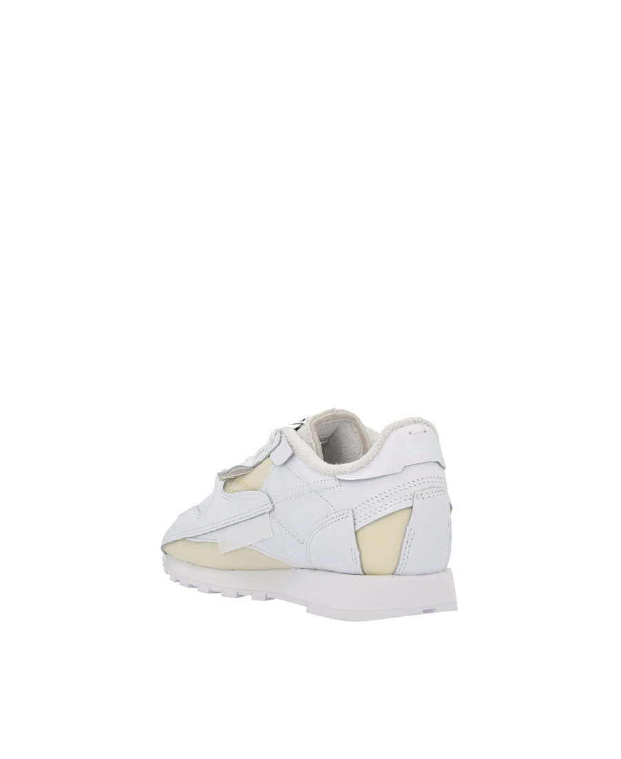 Maison Margiela X Reebok Club C Memory Of Shoes Sneakers Unisex White In White