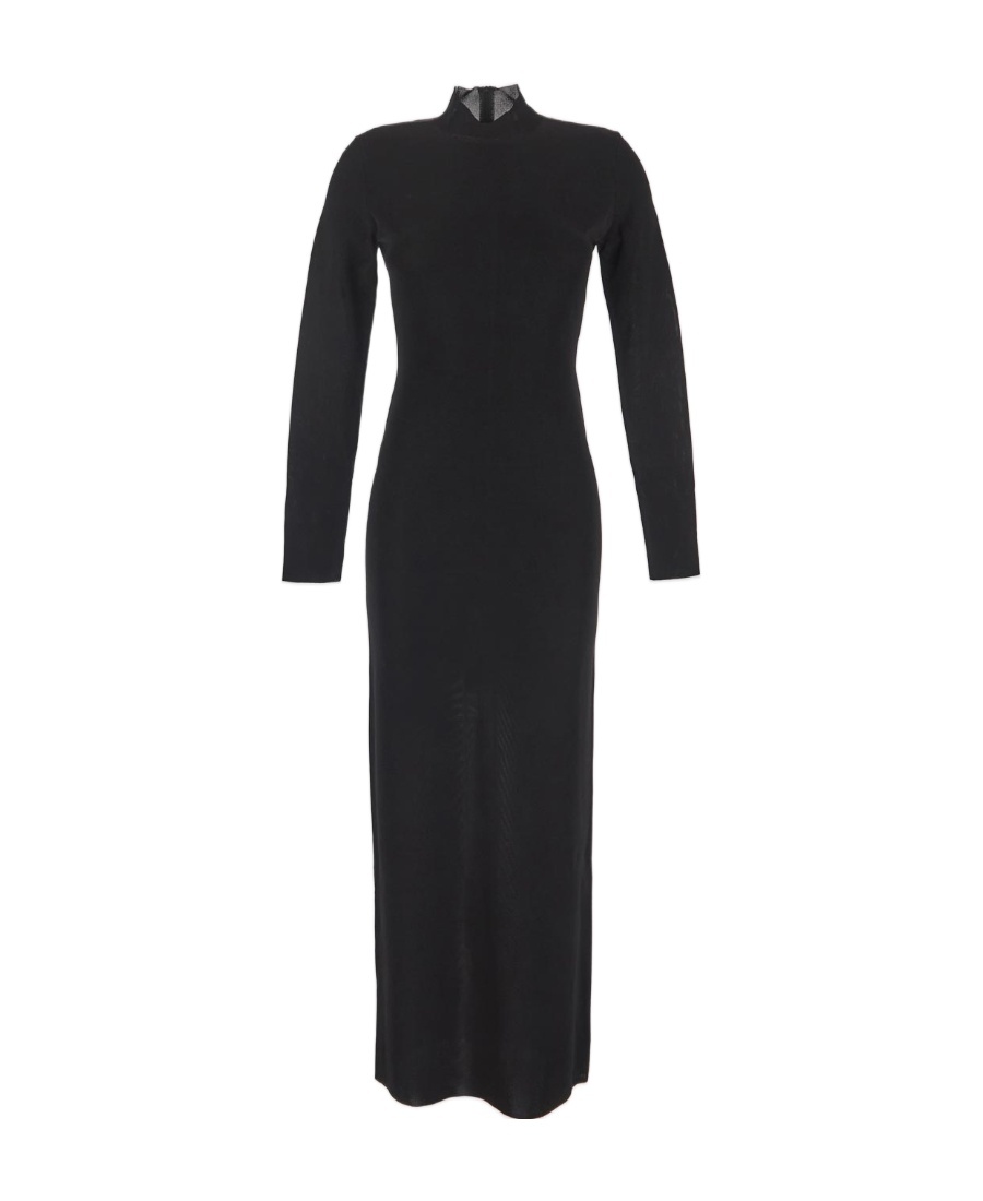 TOM FORD CREW-NECK KNITTED MAXI DRESS 