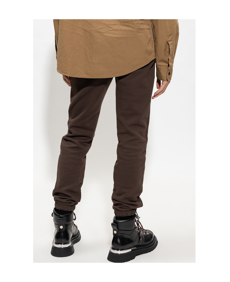 Amiri Logo-embroidered Track Pants In Black