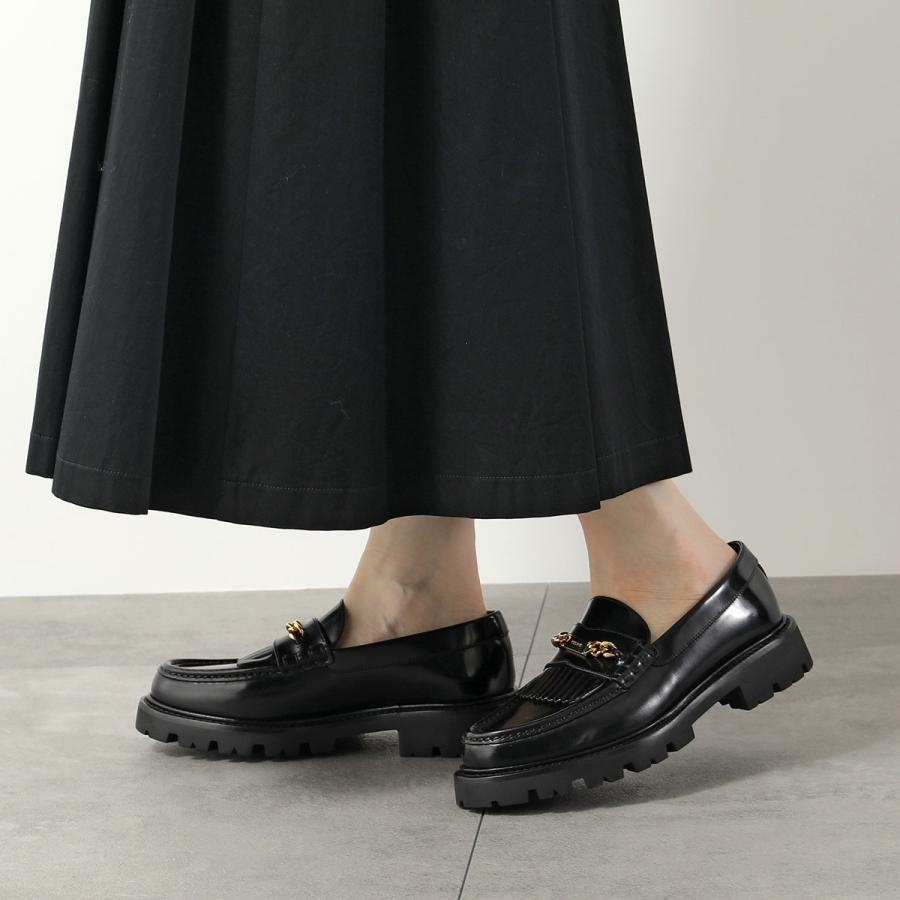 Celine Round-headed Love Shoes In Black