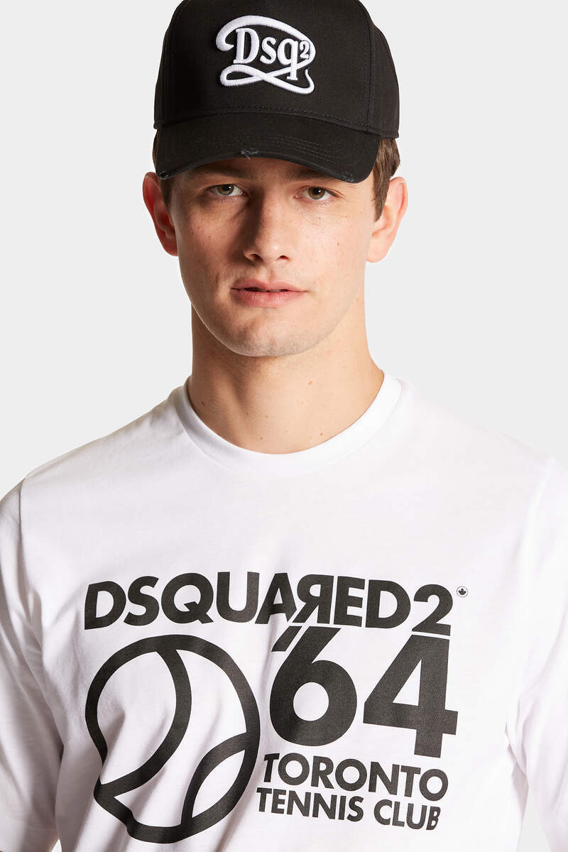 Dsquared2 Dsquared White Cotton Oversize T Shirt In White