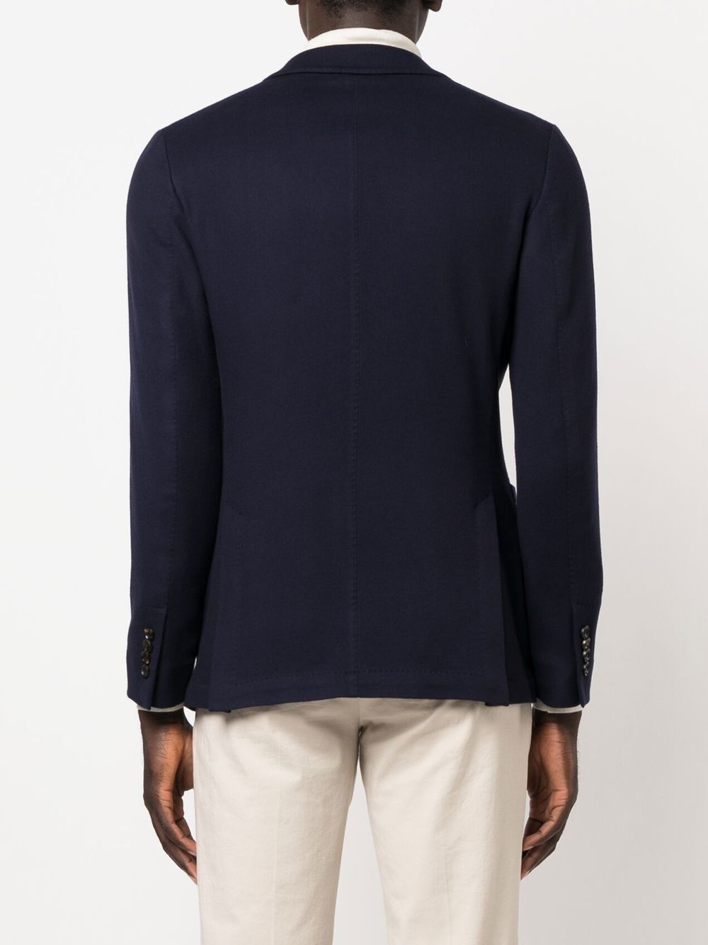 Colombo Men's Wool Single-breasted Blazer In Black