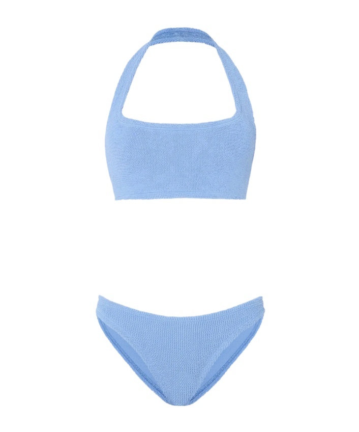 Hunza G Bikini Set In Blue