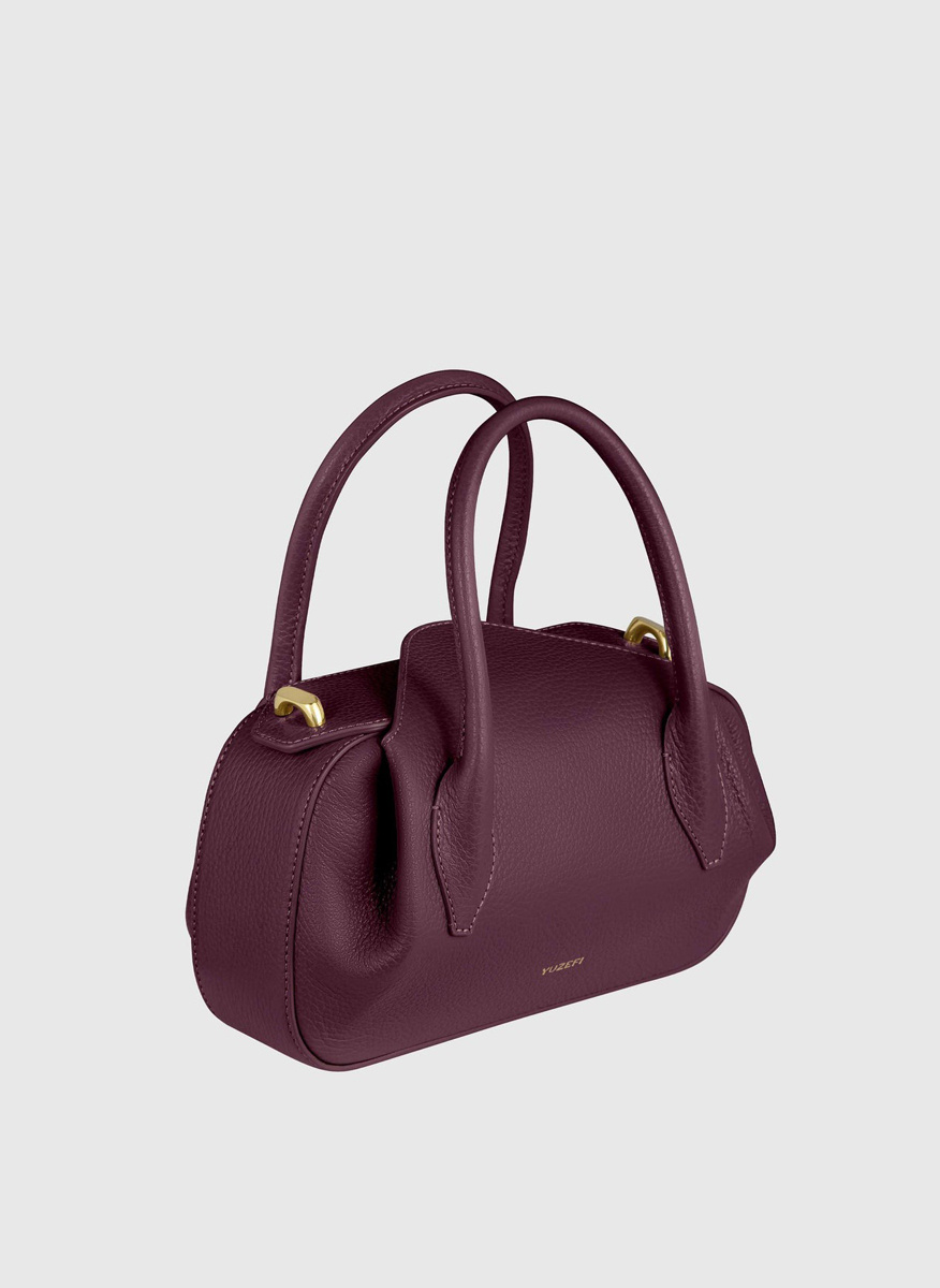 Yuzefi Double Handle Shoulder Bag In Red