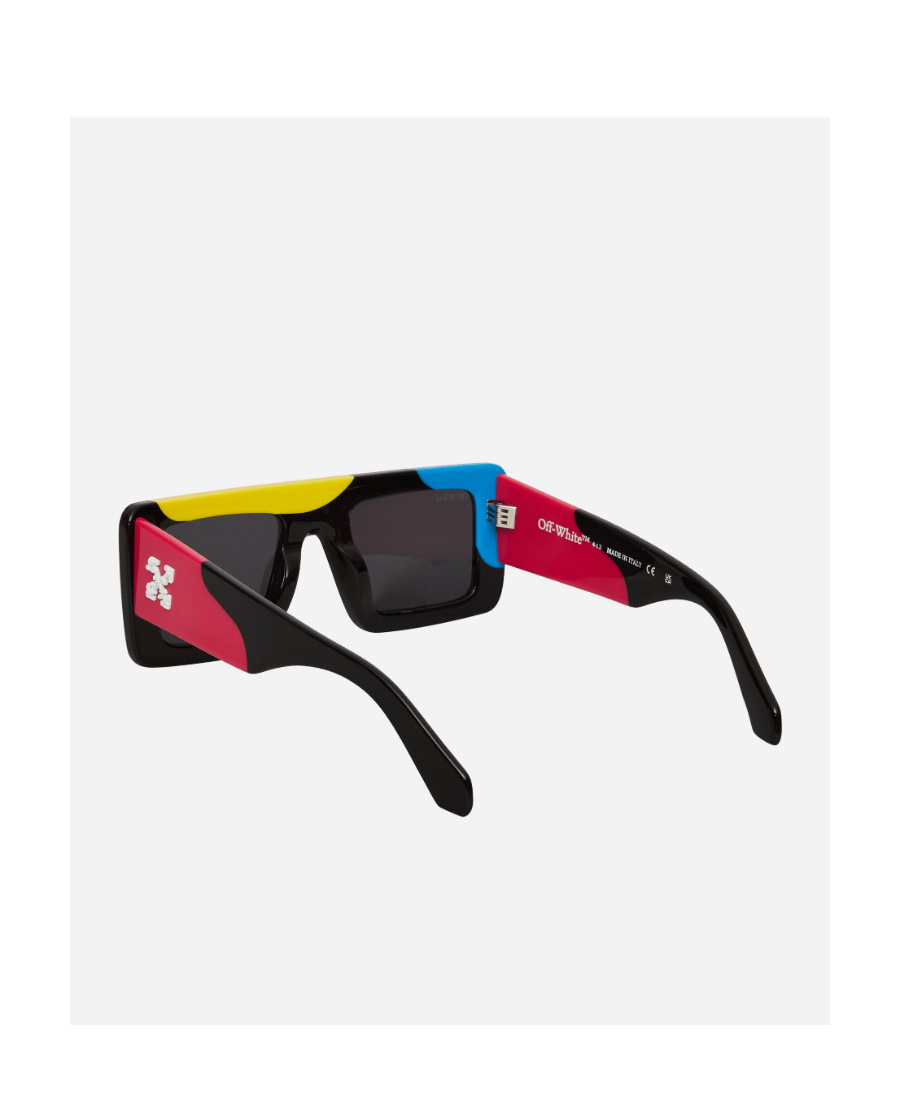 Off-white Seattle Rectangle-frame Sunglasses In Black