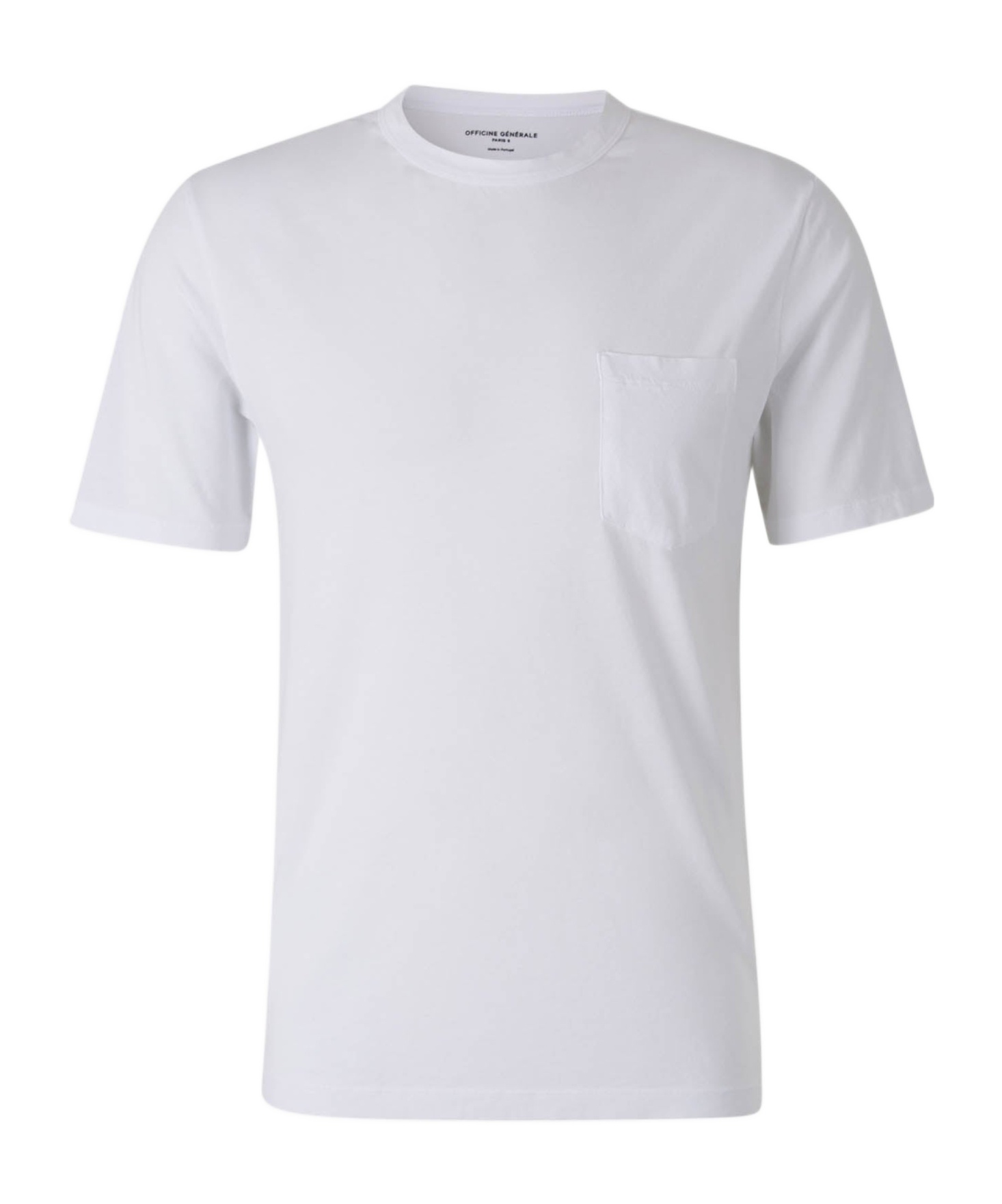 Officine Generale Short-sleeved T-shirt In White