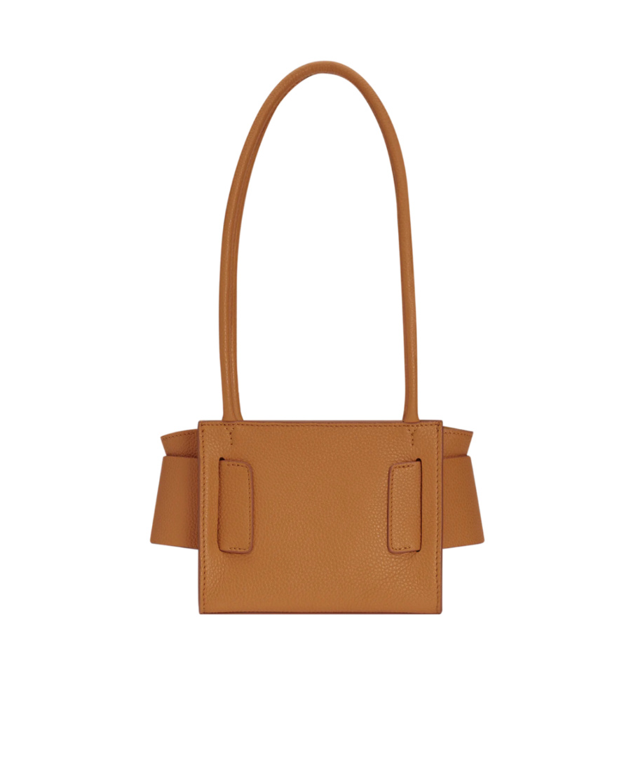 Boyy Buckle Details Shoulder Bag In Brown