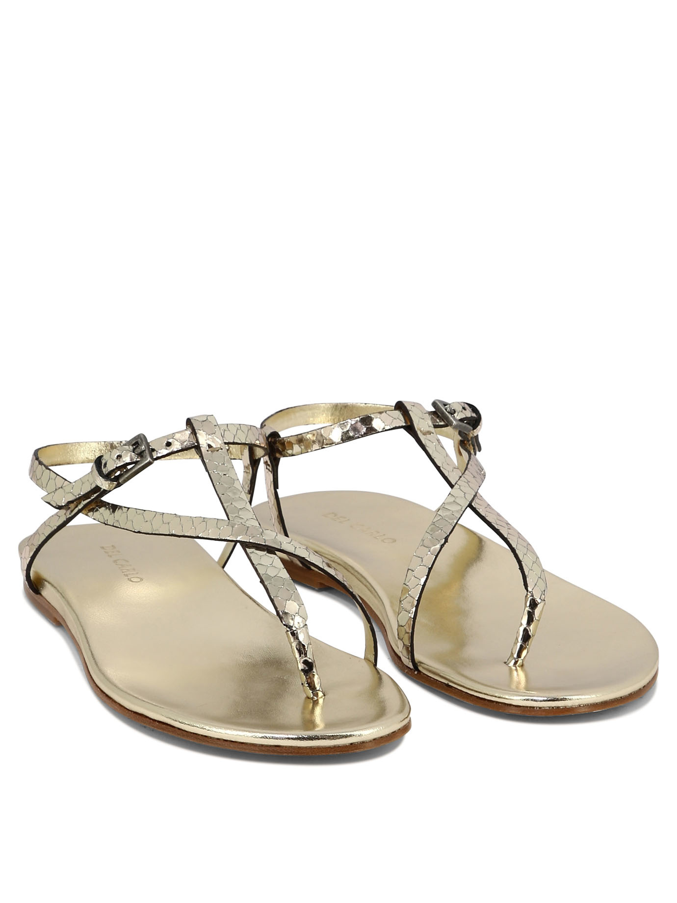 ROBERTO DEL CARLO DYTT FLAT SANDALS 