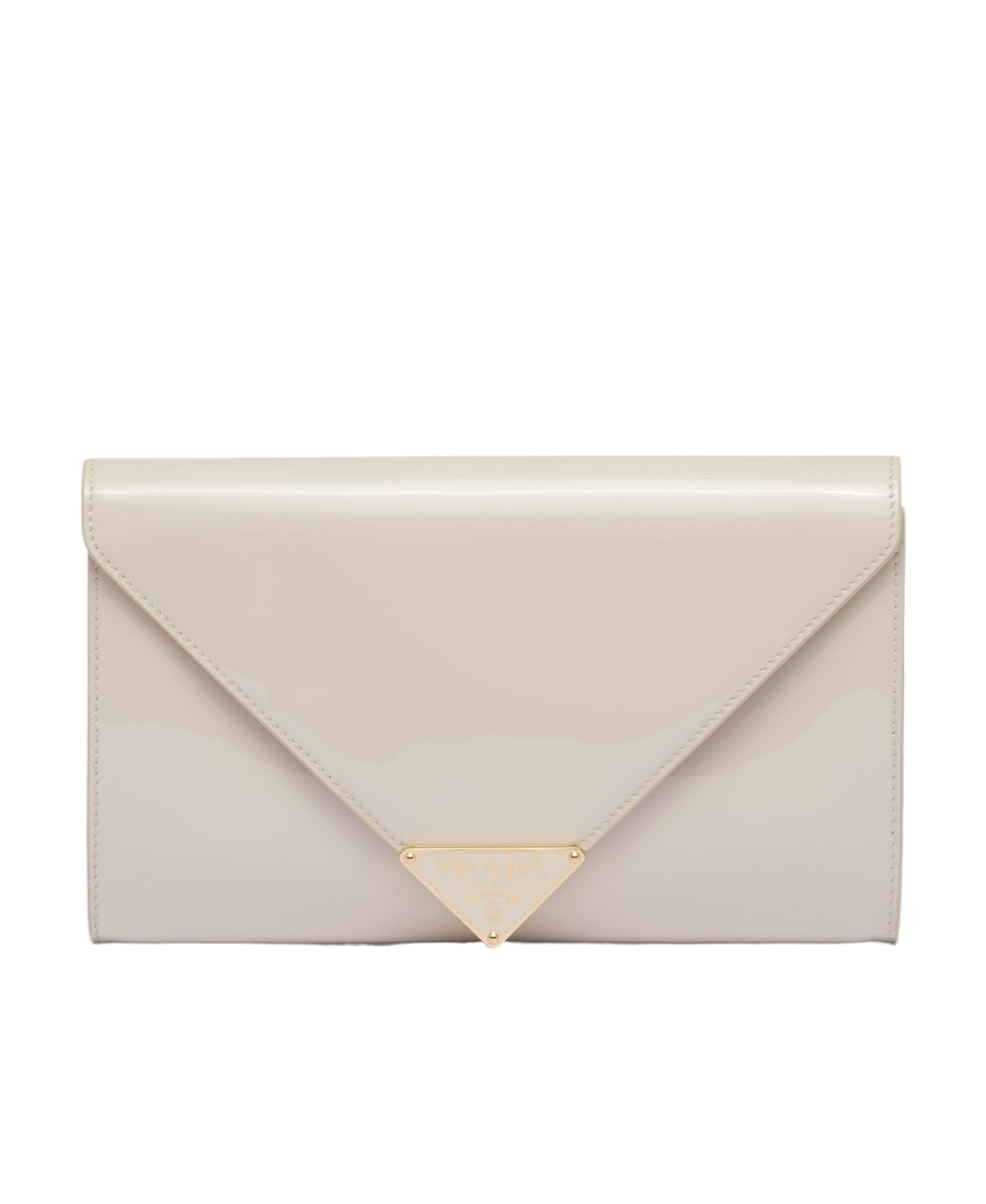Prada Adjustable Shoulder Strap Single Shoulder Bag In Ivory